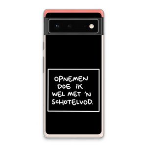 Schotelvod: Google Pixel 6 Transparant Hoesje