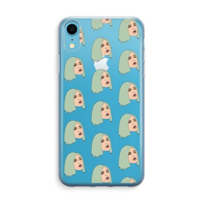 King Kylie: iPhone XR Transparant Hoesje