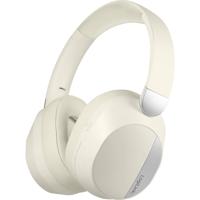 LogiLink BT0071C Over Ear koptelefoon Bluetooth Crème Noise Cancelling Headset Telefoon