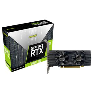 Manli Nvidia GeForce RTX 3050 Videokaart Nebula Twin (Low Profile) 6 GB GDDR6-RAM PCIe x16 HDMI, DisplayPort Low Profile