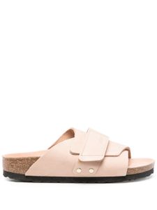 Birkenstock sandales Kyoto en cuir - Tons neutres