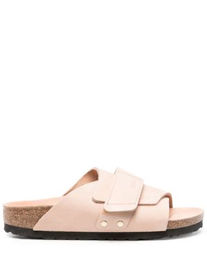 Birkenstock sandales Kyoto en cuir - Tons neutres