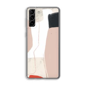 Lava: Samsung Galaxy S21 Plus Transparant Hoesje