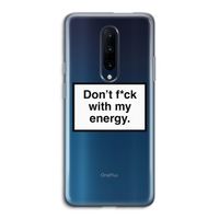 My energy: OnePlus 7 Pro Transparant Hoesje