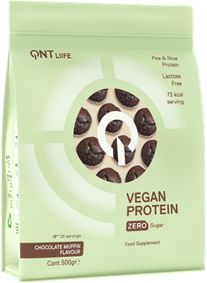 QNT Vegan Protein Chocolate Muffin (500 g)