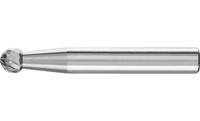 PFERD 21112546 Freesstift Bol Lengte 45 mm Afmeting, Ø 6 mm Werklengte 5 mm Schachtdiameter 6 mm