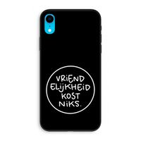 Vriendelijkheid: iPhone XR Biologisch afbreekbaar hoesje