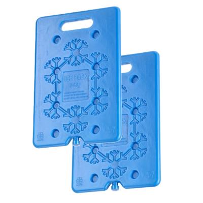 Koelelementen - 2x - 600 ml - blauw - 20 x 30 cm