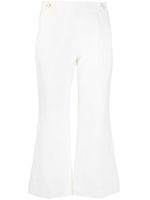 Chloé pantalon court à taille haute - Blanc