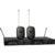 Shure SLXD14D dubbele ontvanger met 2x bodypack-zender J53 (562-606 MHz)