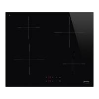 Smeg SI2641D Inductie kookplaat Zwart Smeg SI2641D Inductie kookplaat Zwart