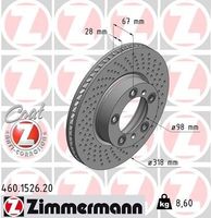 Remschijf Coat Z 460152620 Remschijf Coat Z 460152620