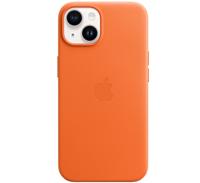 Apple leather case iPhone 14 Plus Orange