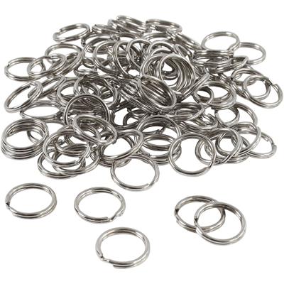 Creativ Company Sleutelhangers, d 15 mm, 100 stuk/ 1 doos