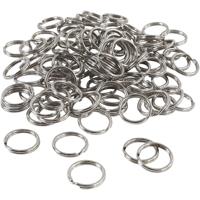 Creativ Company Sleutelhangers, d 15 mm, 100 stuk/ 1 doos