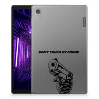 Lenovo Tab M10 HD (2de generatie) Print Case Gun Don't Touch My Phone