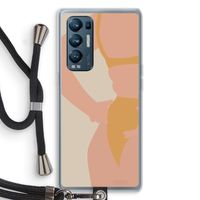 Bikini body: Oppo Find X3 Neo Transparant Hoesje met koord