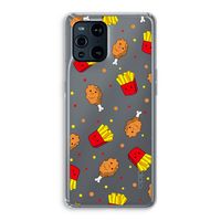 Chicken 'n Fries: Oppo Find X3 Pro Transparant Hoesje
