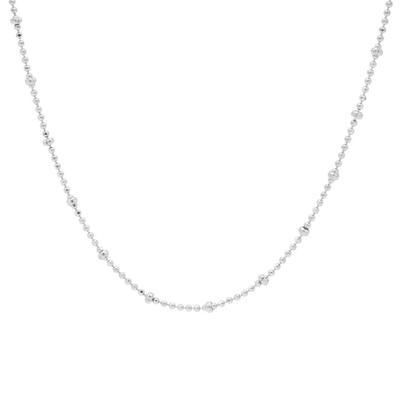Karma Ketting Dots Chain Diamond Zilver