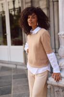 Felica soft pullover - latte - 13120