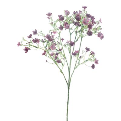 Kunstbloemen Gipskruid Viette - 45 cm - paars - losse tak - kunst zijdebloemen - Gypsophila
