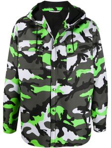 Valentino Garavani veste à motif camouflage - Vert