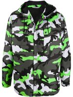 Valentino Garavani veste à motif camouflage - Vert