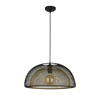 Searchlight Zwart gouden hanglampHoneycomb Ø 45,5cm - 6841BGO