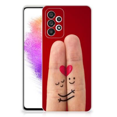 Samsung Galaxy A73 5G | Sillicone Back Cover | Liefde - Origineel Romantisch Cadeau