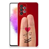 Samsung Galaxy A73 5G | Sillicone Back Cover | Liefde - Origineel Romantisch Cadeau
