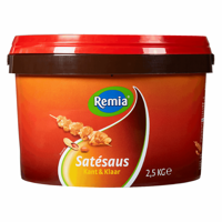 Remia kant en klare satésaus (2,5 kg)