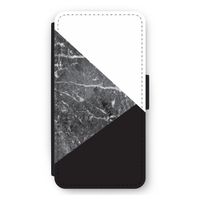 Combinatie marmer: iPhone 11 Pro Max Flip Hoesje