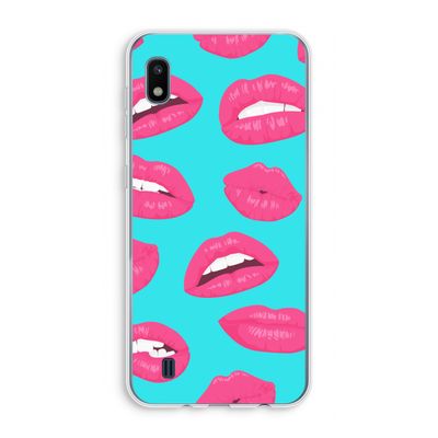 Bite my lip: Samsung Galaxy A10 Transparant Hoesje
