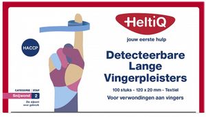 Heltiq Detecteerbare Lange Vingerpleisters 120x20mm