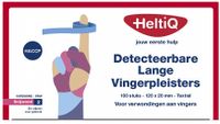 Heltiq Detecteerbare Lange Vingerpleisters 120x20mm - thumbnail