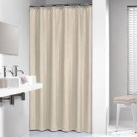 Sealskin douchegordijn Granada 180 cm beige 217001360 - thumbnail