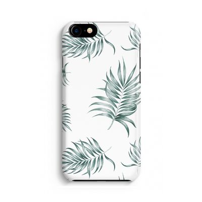 Simple leaves: Volledig geprint iPhone SE 2020 Hoesje