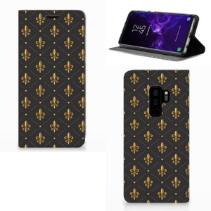 Samsung Galaxy S9 Plus Hoesje met Magneet Franse Lelie