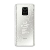 Good stories: Xiaomi Redmi Note 10 Lite Transparant Hoesje Good stories: Xiaomi Redmi Note 10 Lite Transparant Hoesje