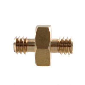 StudioKing spigot verloopnippel mc-1060b 1/4" male 1/4" male