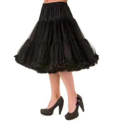 Banned Lifeforms Petticoat Black 26 Inch-XL/XXL