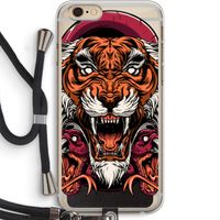 Tiger and Rattlesnakes: iPhone 6 PLUS / 6S PLUS Transparant Hoesje met koord Tiger and Rattlesnakes: iPhone 6 PLUS / 6S PLUS Transparant Hoesje met koord