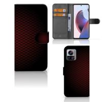 Motorola Edge 30 Ultra | Telefoon Hoesje | Geruit Rood