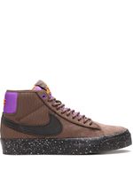 Nike baskets montantes SB Zoom Blazer - Marron