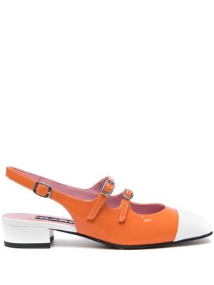 Carel Paris escarpins Abricot 30 mm en cuir - Orange