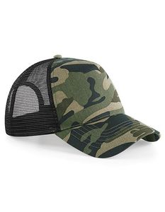 Beechfield CB694 Camo Snapback Trucker