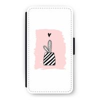 Zwart-wit cactus: iPhone 11 Pro Flip Hoesje