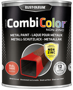 rust-oleum combicolor non zinc satin ral 9005 750 ml