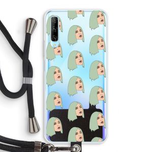 King Kylie: Huawei P Smart Pro Transparant Hoesje met koord
