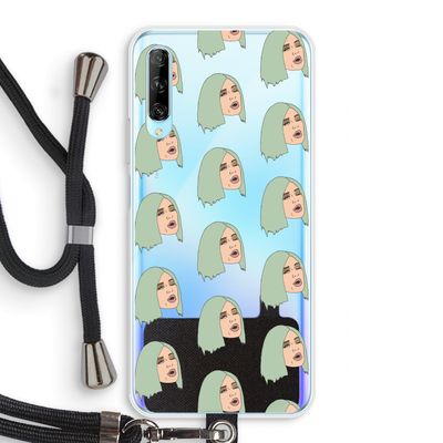 King Kylie: Huawei P Smart Pro Transparant Hoesje met koord